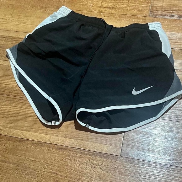 Nike Pants - Black and white Nike running shorts